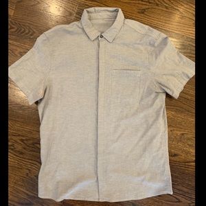 Lululemon Short Sleeved Button Down